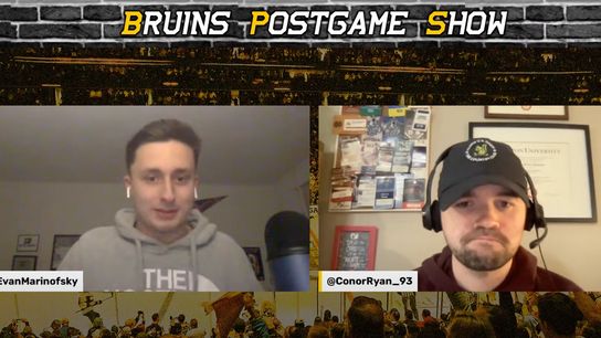 VIDEO: Conor Ryan reacts to Bruins’ Game 1 loss to Hurricanes  taken at BSJ Headquarters (Bruins)